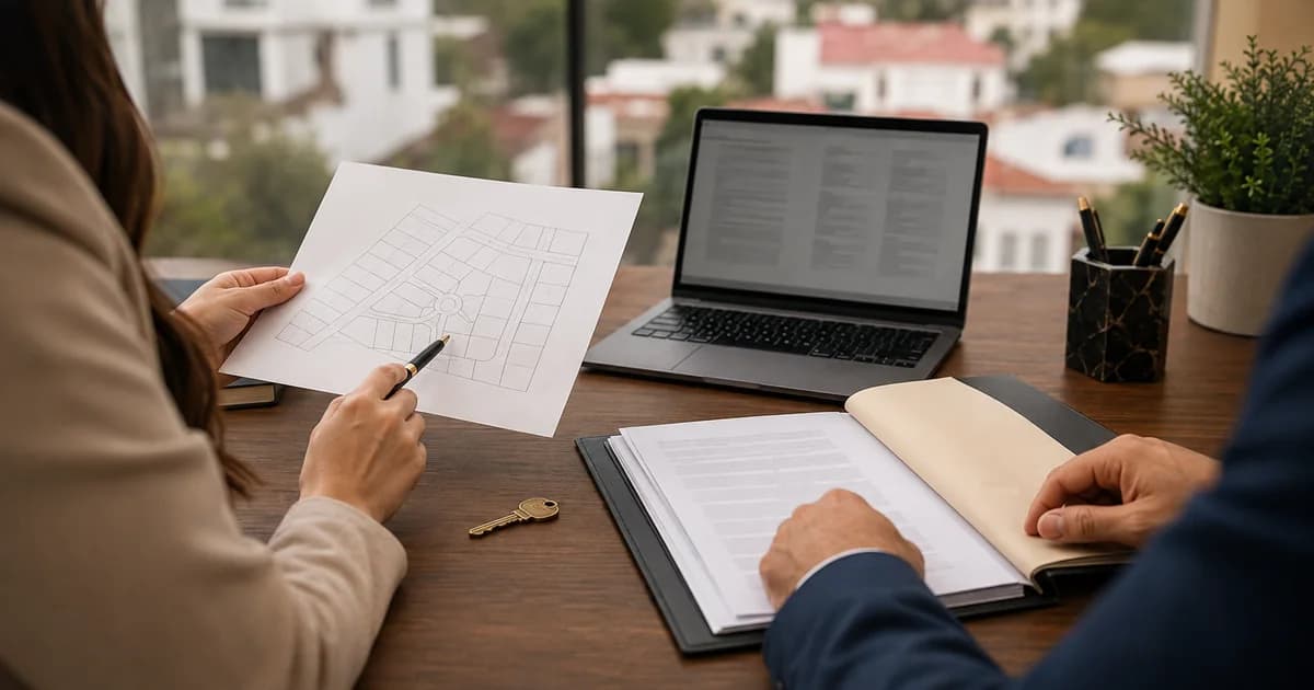 Consulta profesional de planos y antecedentes registrales de una propiedad en Guatemala